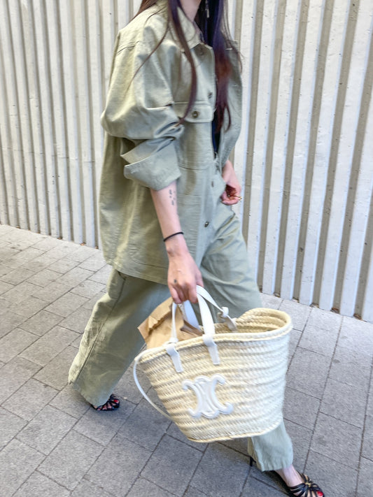 Cotton Linen Work Jacket