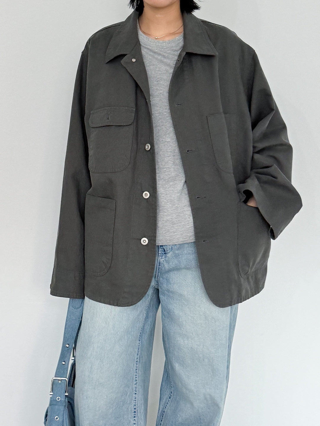 Cotton Linen Work Jacket