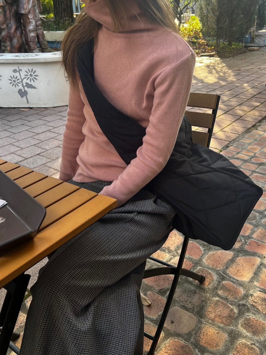 Pleat Front Houndstooth Slacks