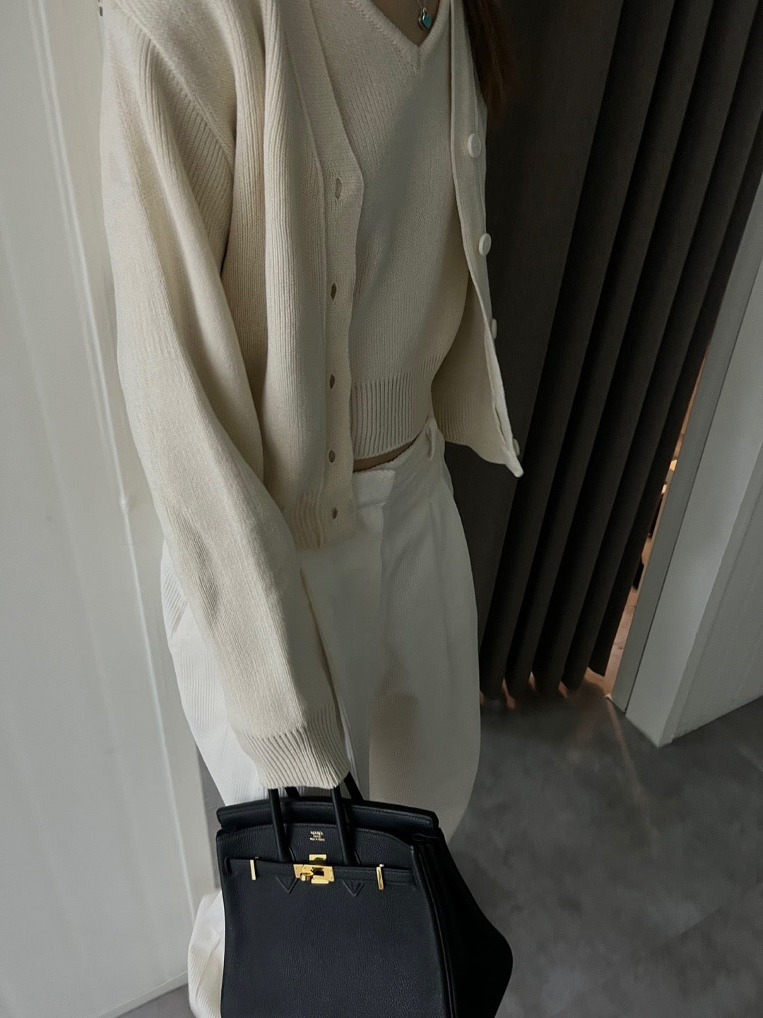 Corduroy Wide Leg Slacks