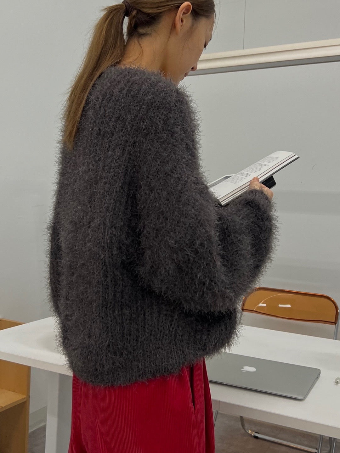 Corduroy Wide Leg Slacks