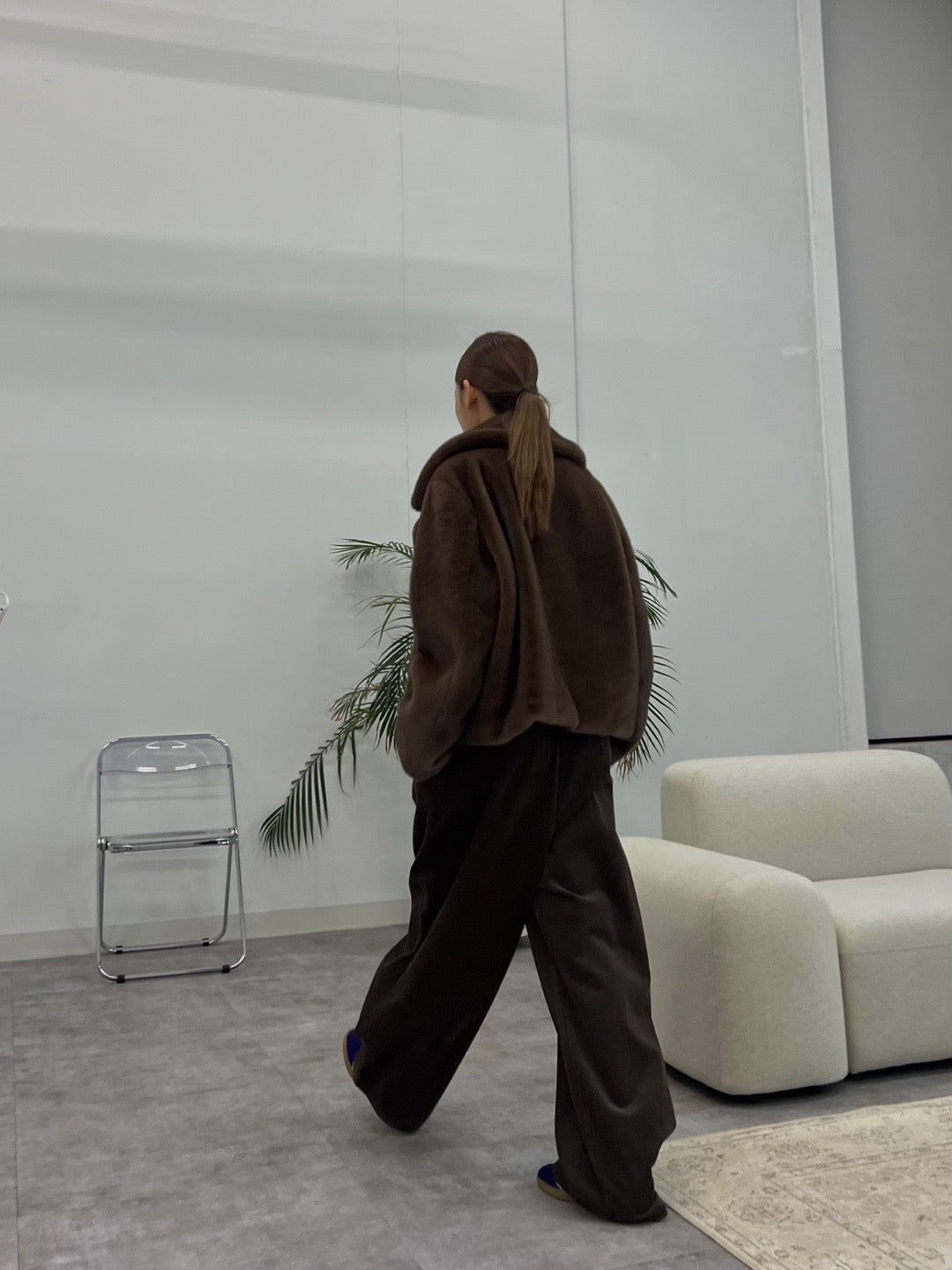 Corduroy Wide Leg Slacks