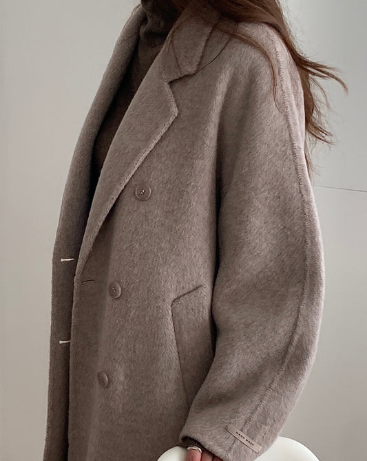 Mellow Wool Handmade Coat