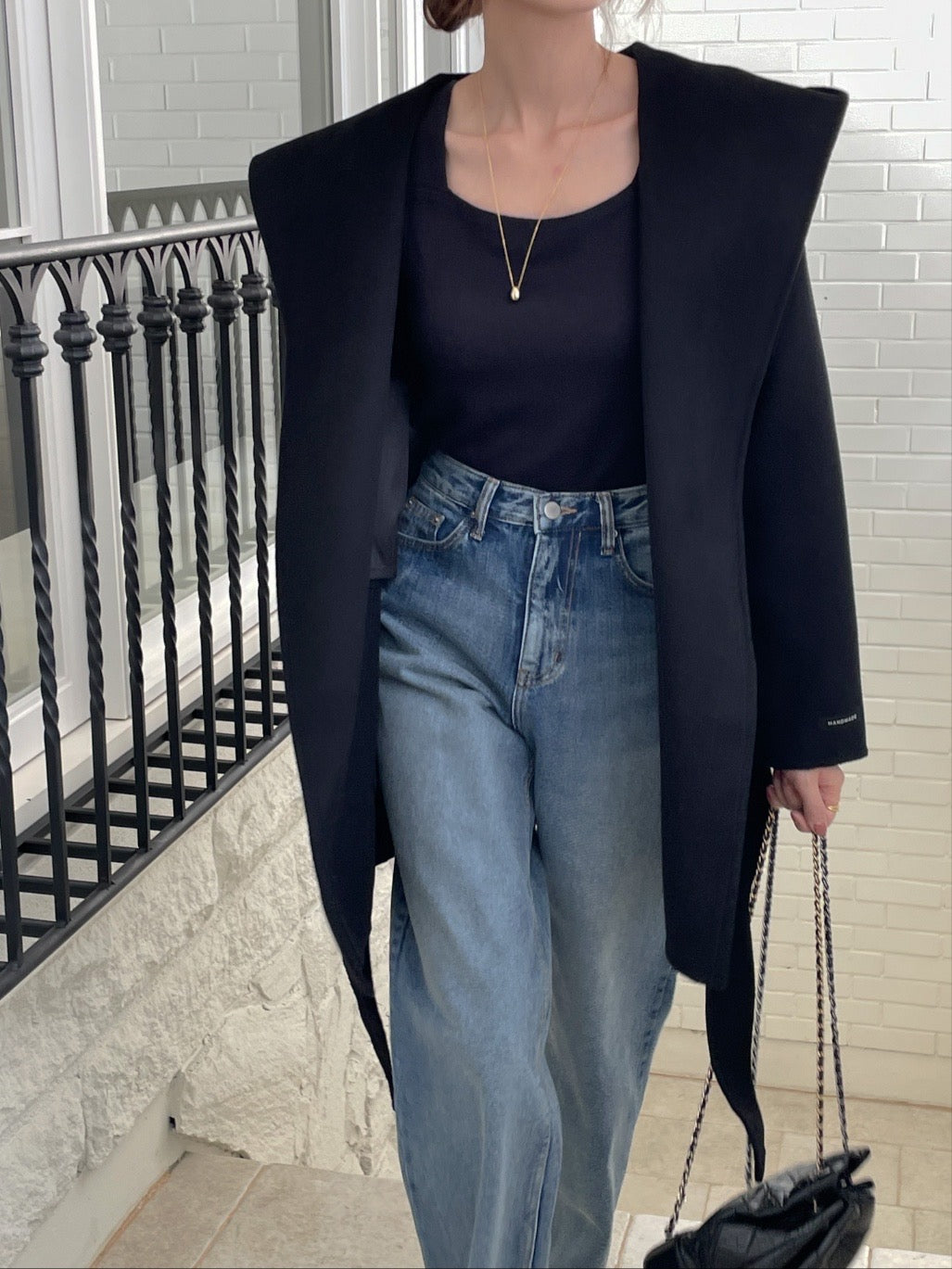 Hooded Robe Handmade Coat