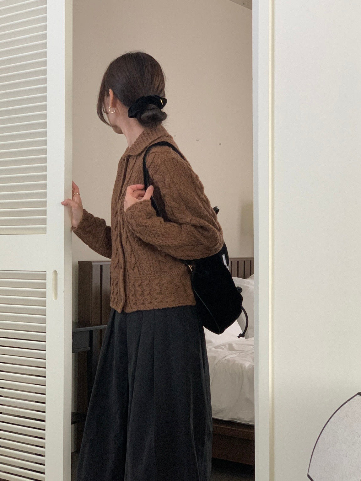 Scottish Wool Multi Cable Cardigan