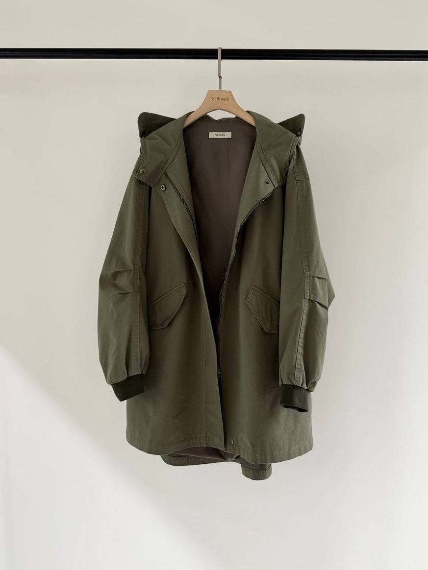 <Pre-Order> Hooded Canvas Parka