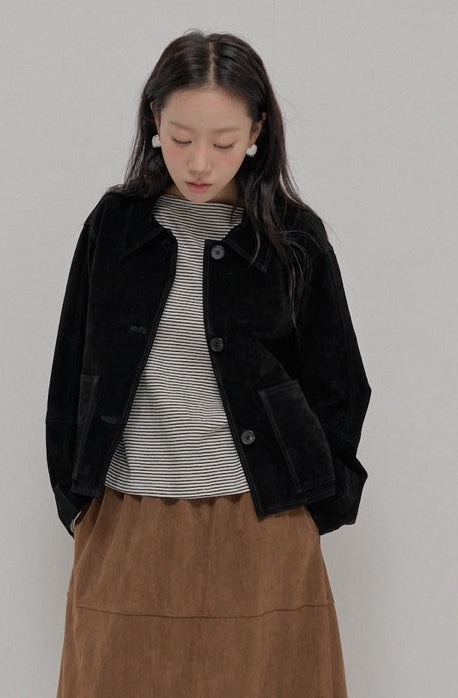 <Pre-Order> Premium Suede Jacket
