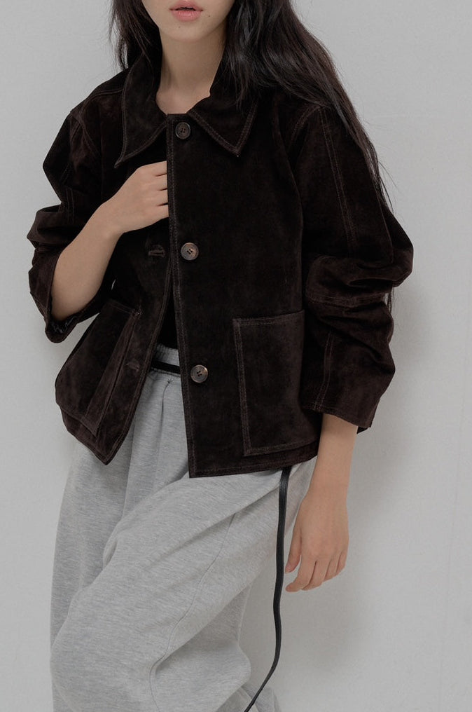 <Pre-Order> Premium Suede Jacket