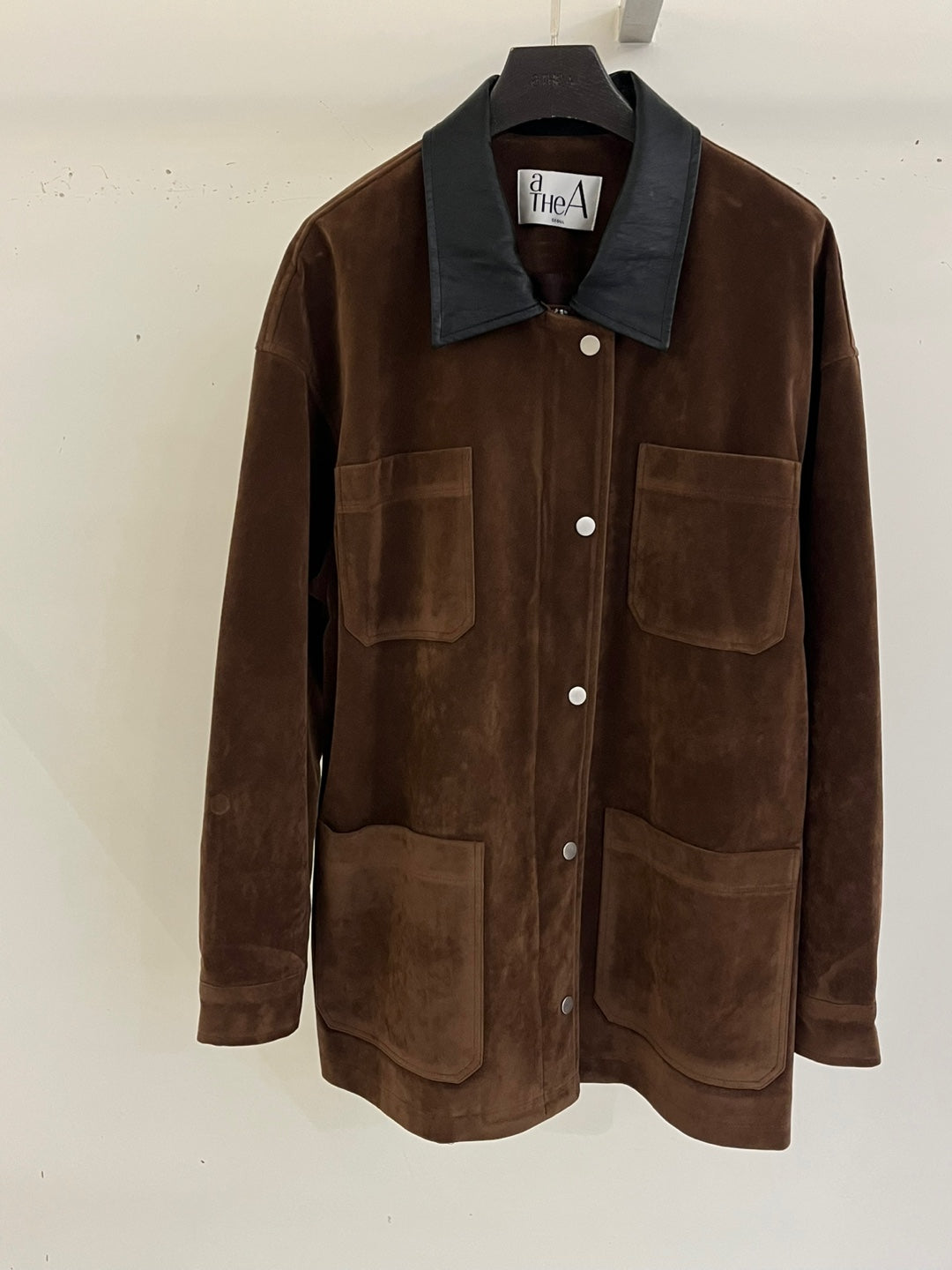 <Pre-Order> Faux Suede Barn Jacket