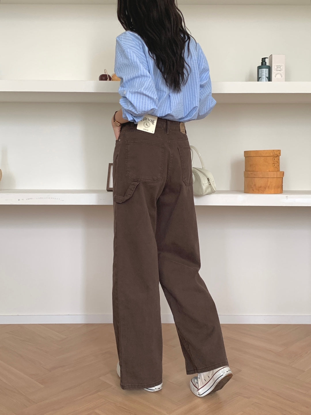 <Essential> Cotton Twill Carpenter Pants
