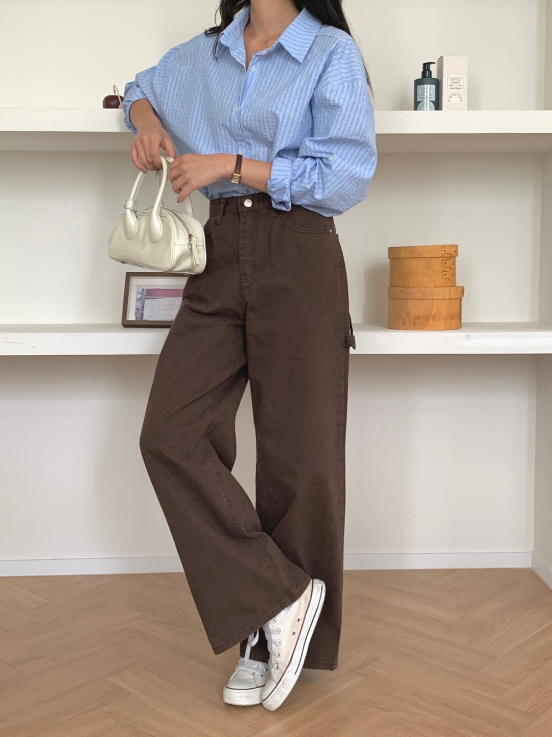 <Essential> Cotton Twill Carpenter Pants