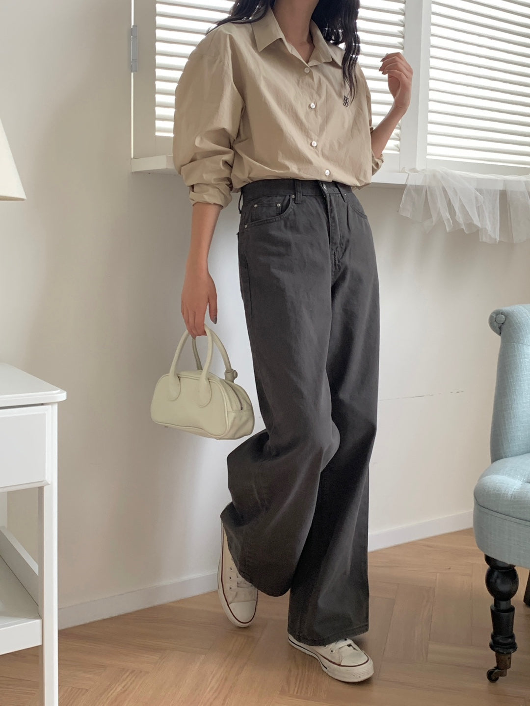<Essential> Cotton Twill Carpenter Pants