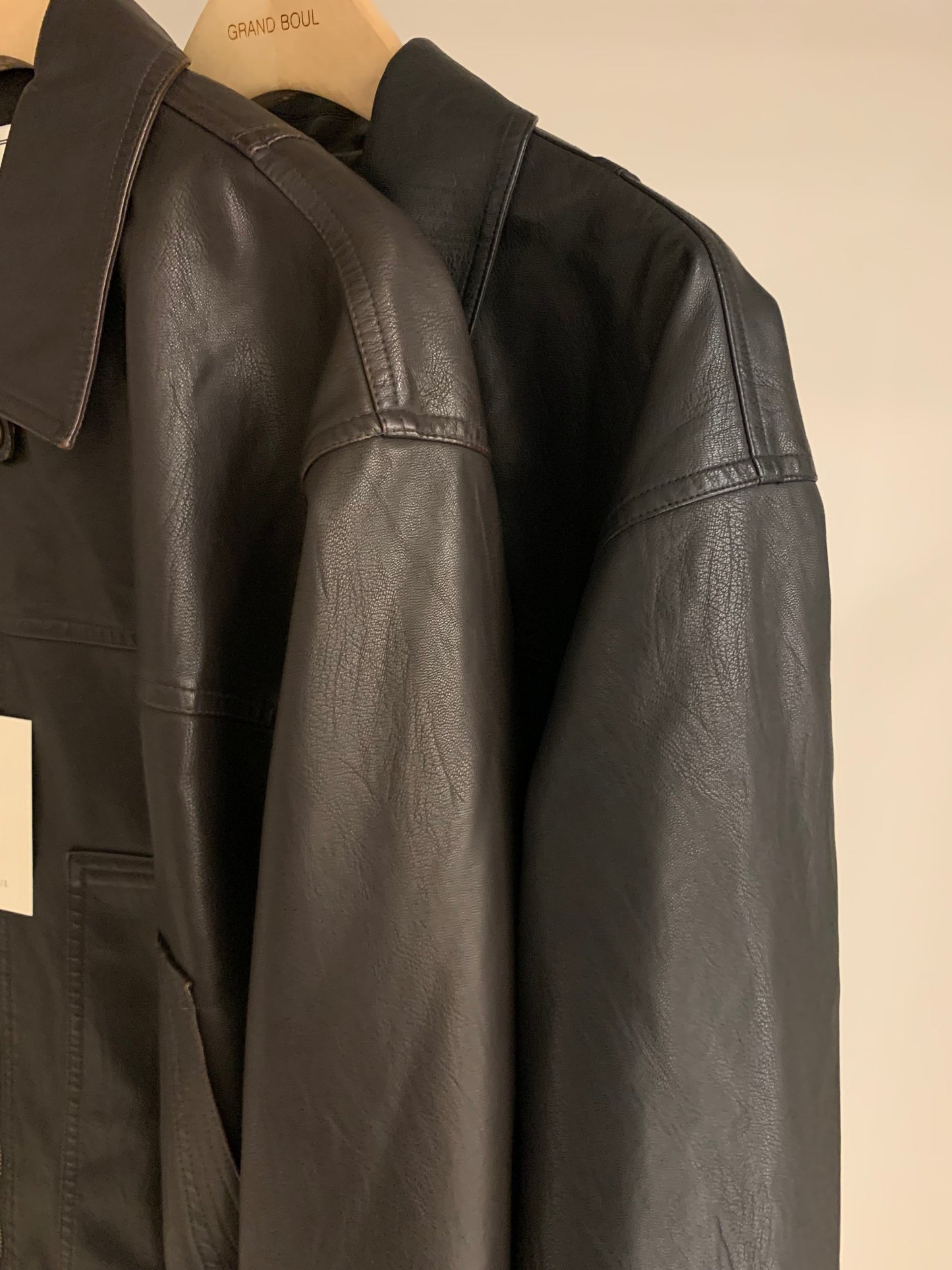 <Pre-Order> Vegan Leather Blouson Jacket