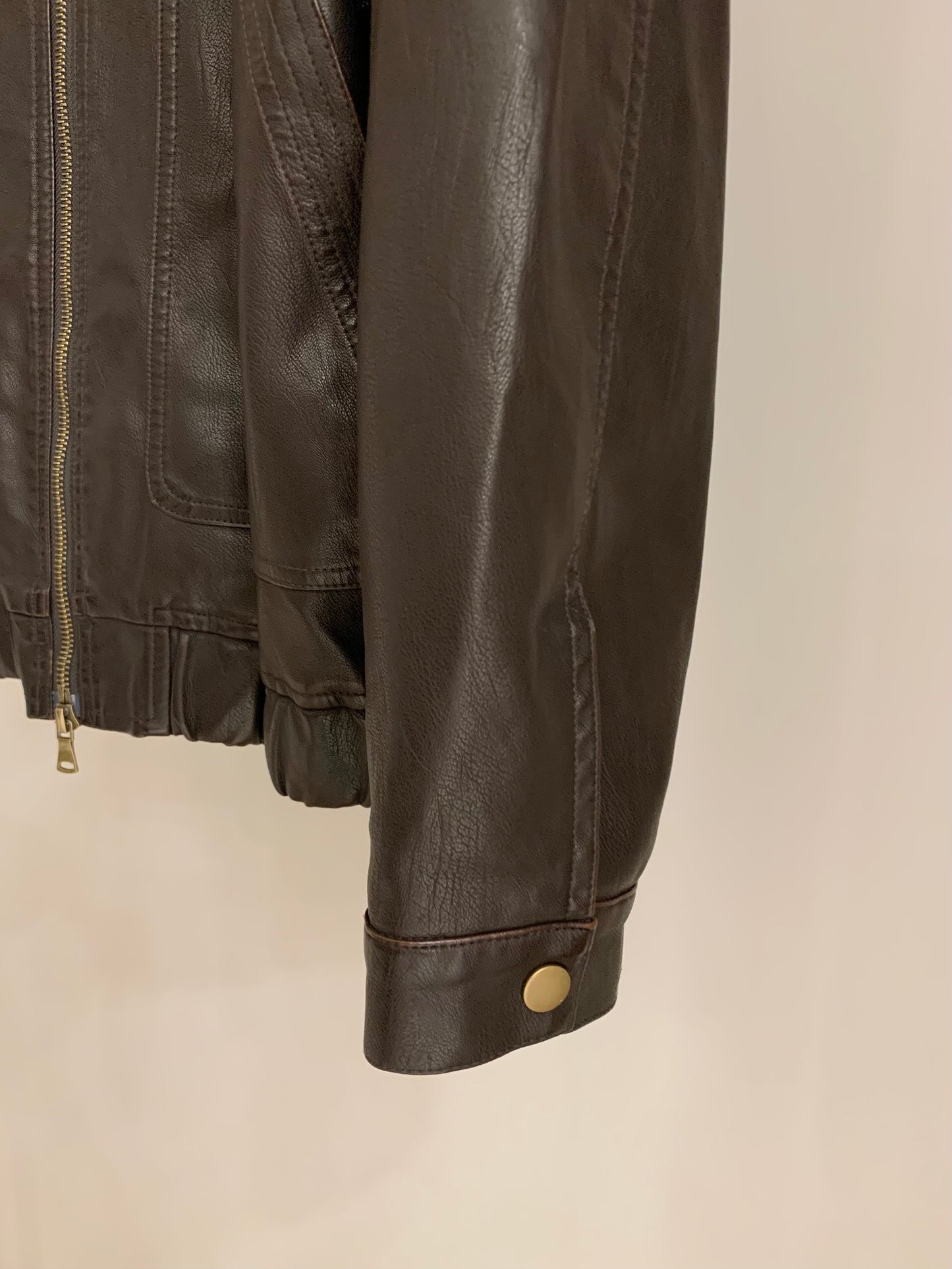 <Pre-Order> Vegan Leather Blouson Jacket