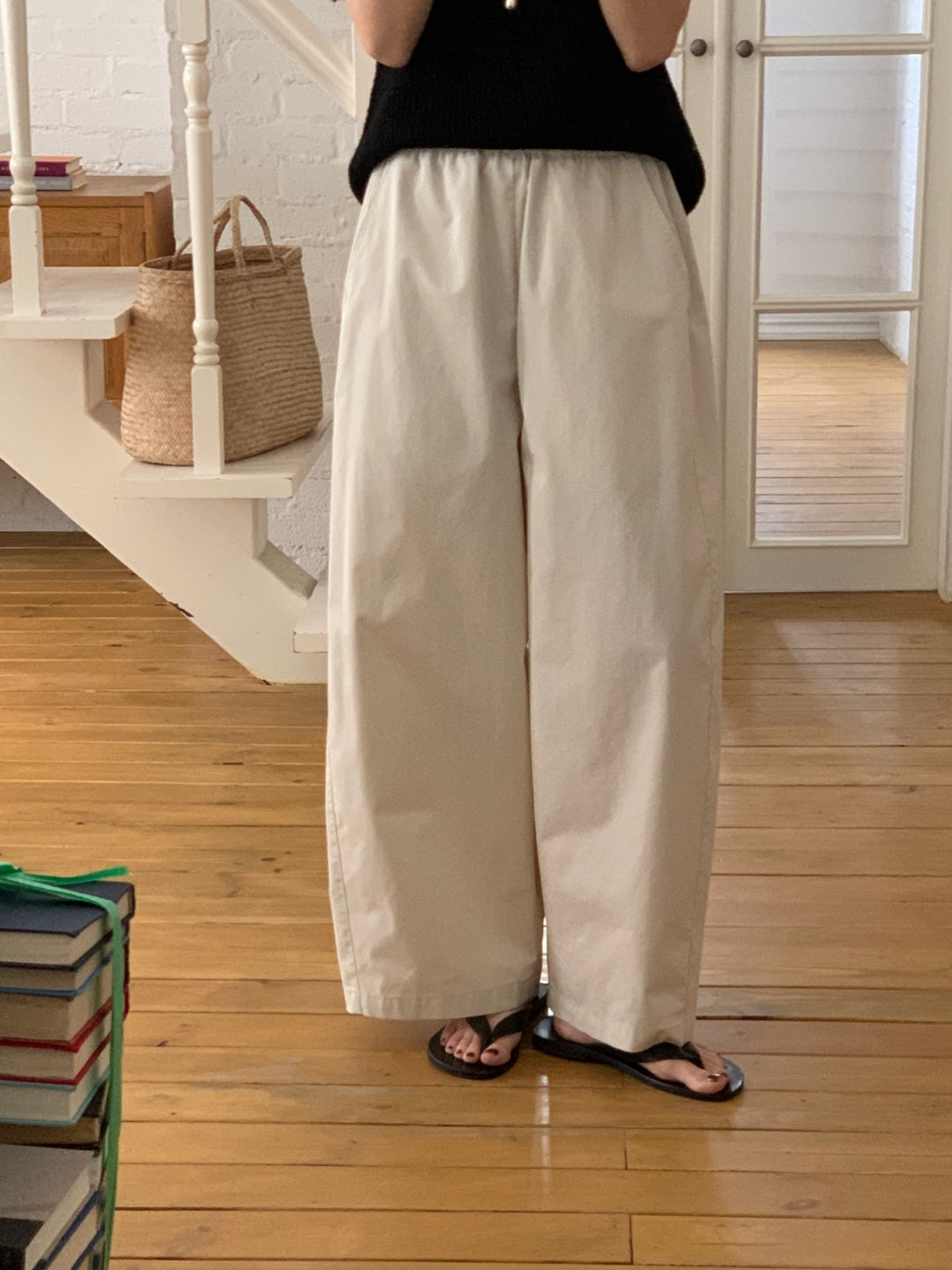 <Pre-order>Wide Capri Pants