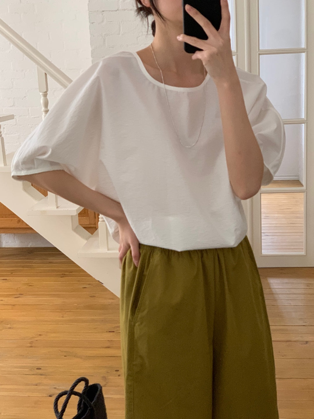 <Pre-order>Wide Capri Pants
