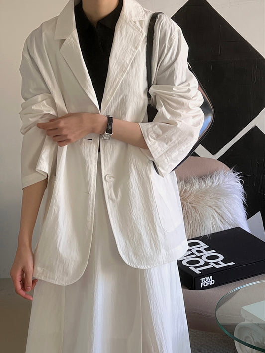 Cotton / Nylon Single Blazer