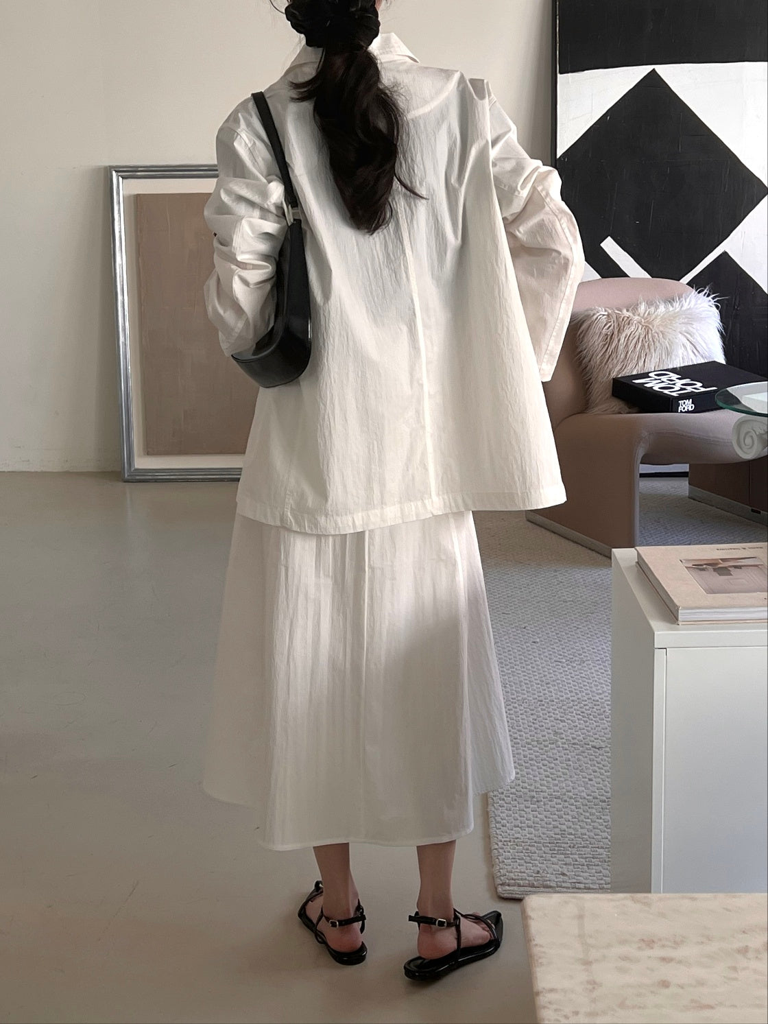 Cotton / Nylon Single Blazer