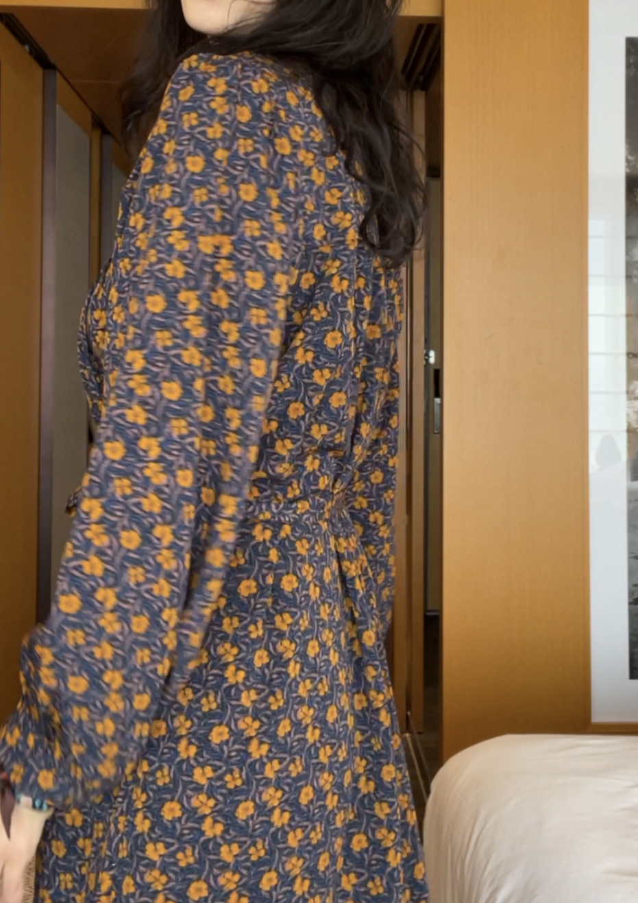 Wallpaper Floral Shirt Dress