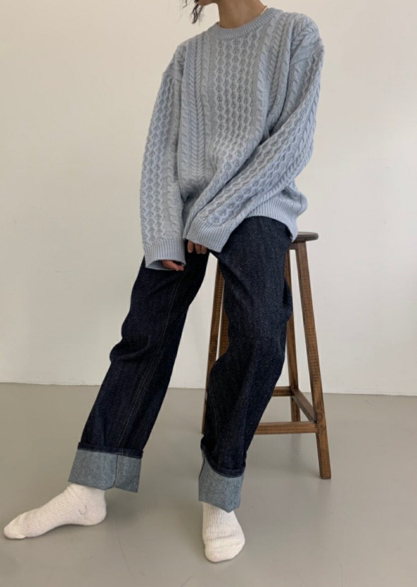 Wool Cable Jumper -Special Price Item!!