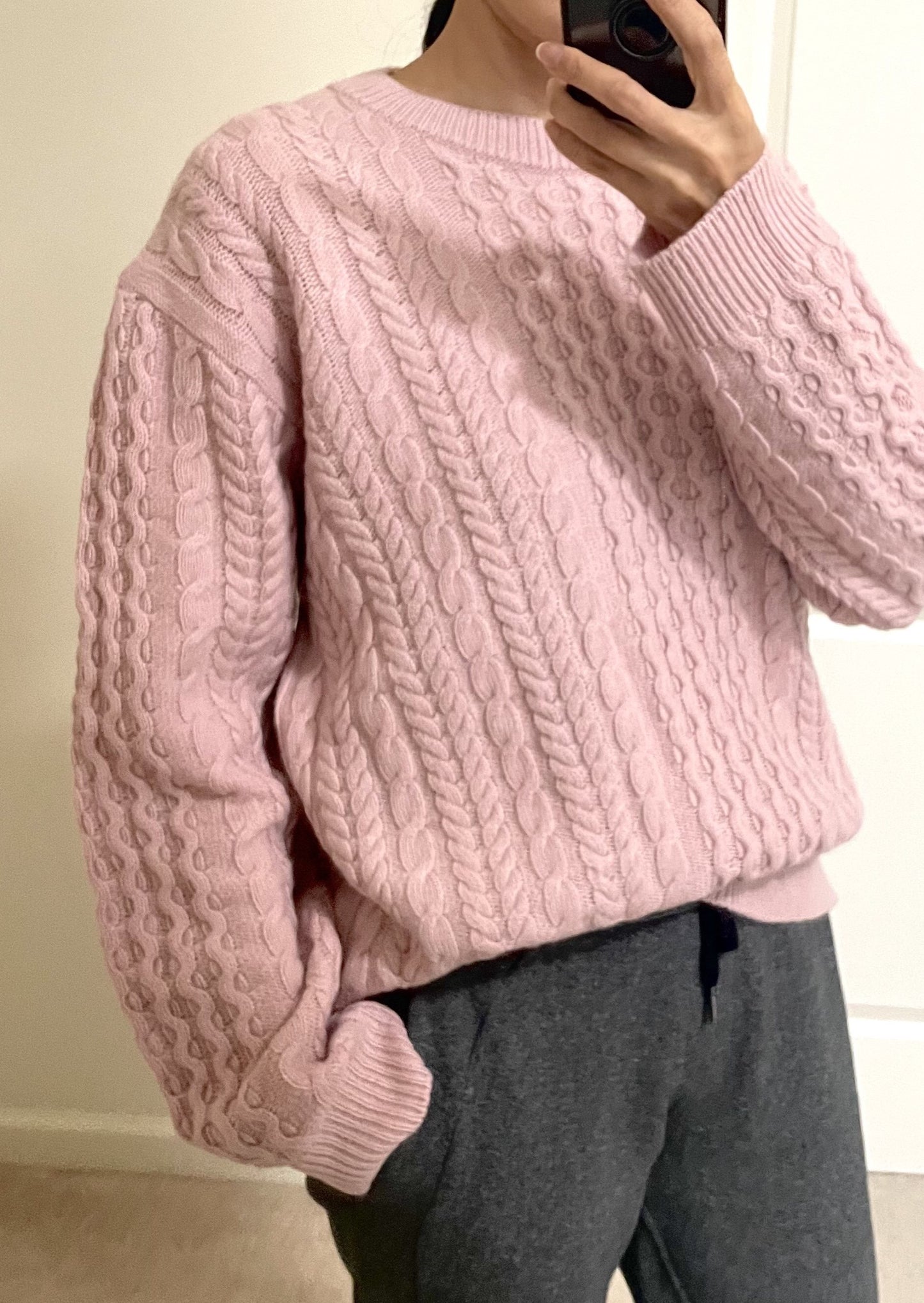Wool Cable Jumper -Special Price Item!!