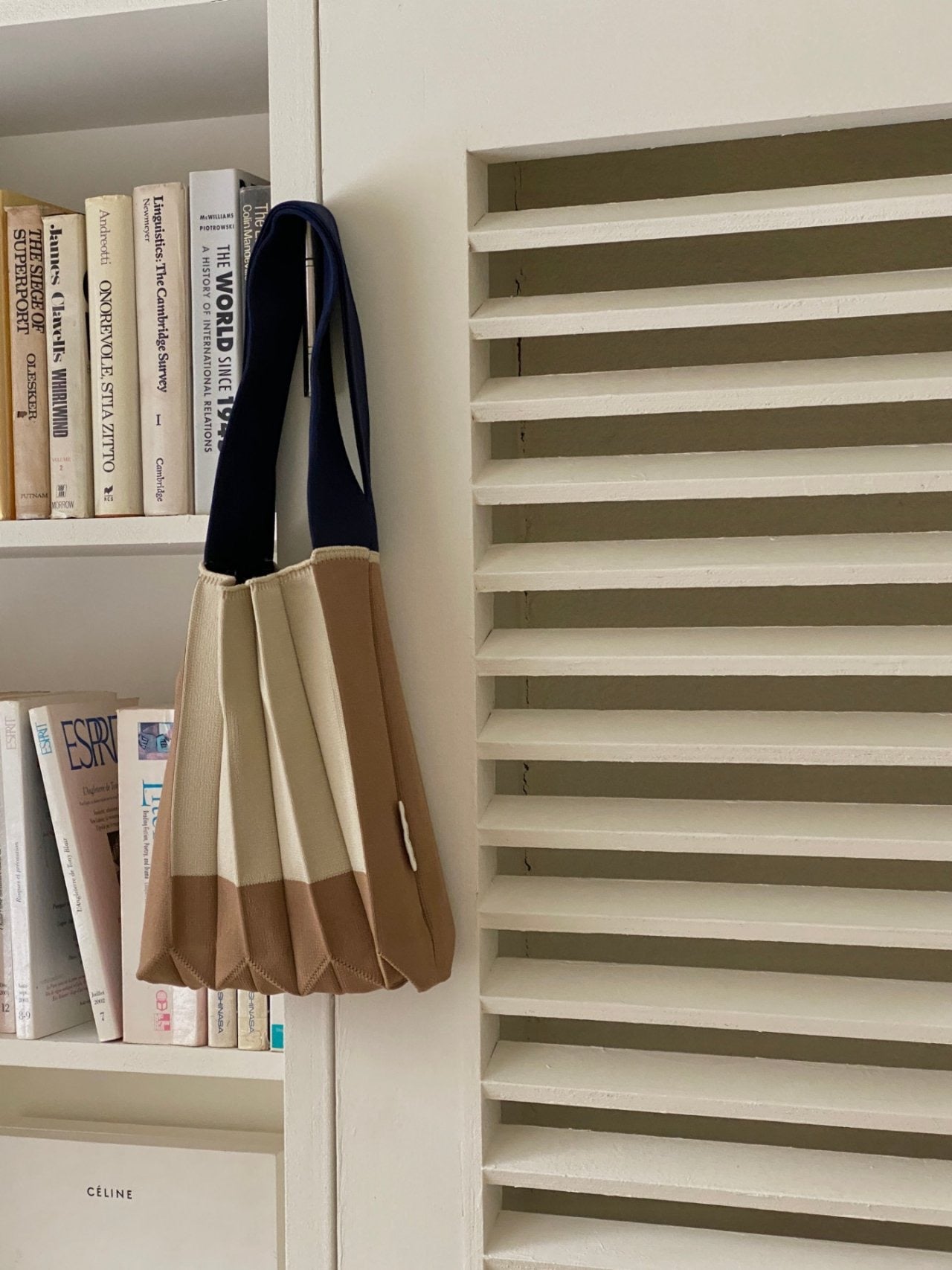 Small Box CB Tote - 1 left in Navy