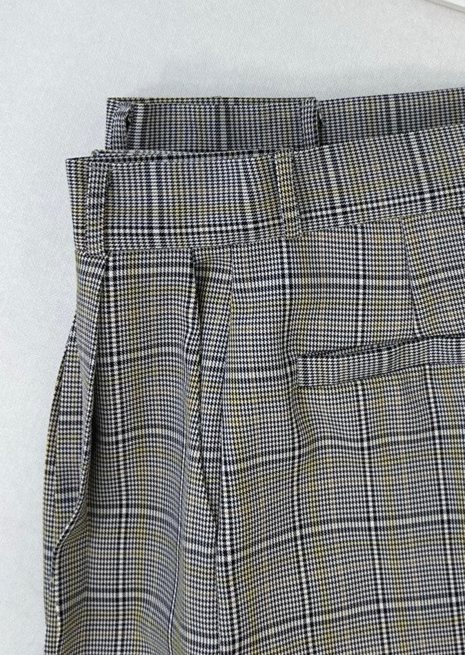 Lightweight Glen Check Slacks