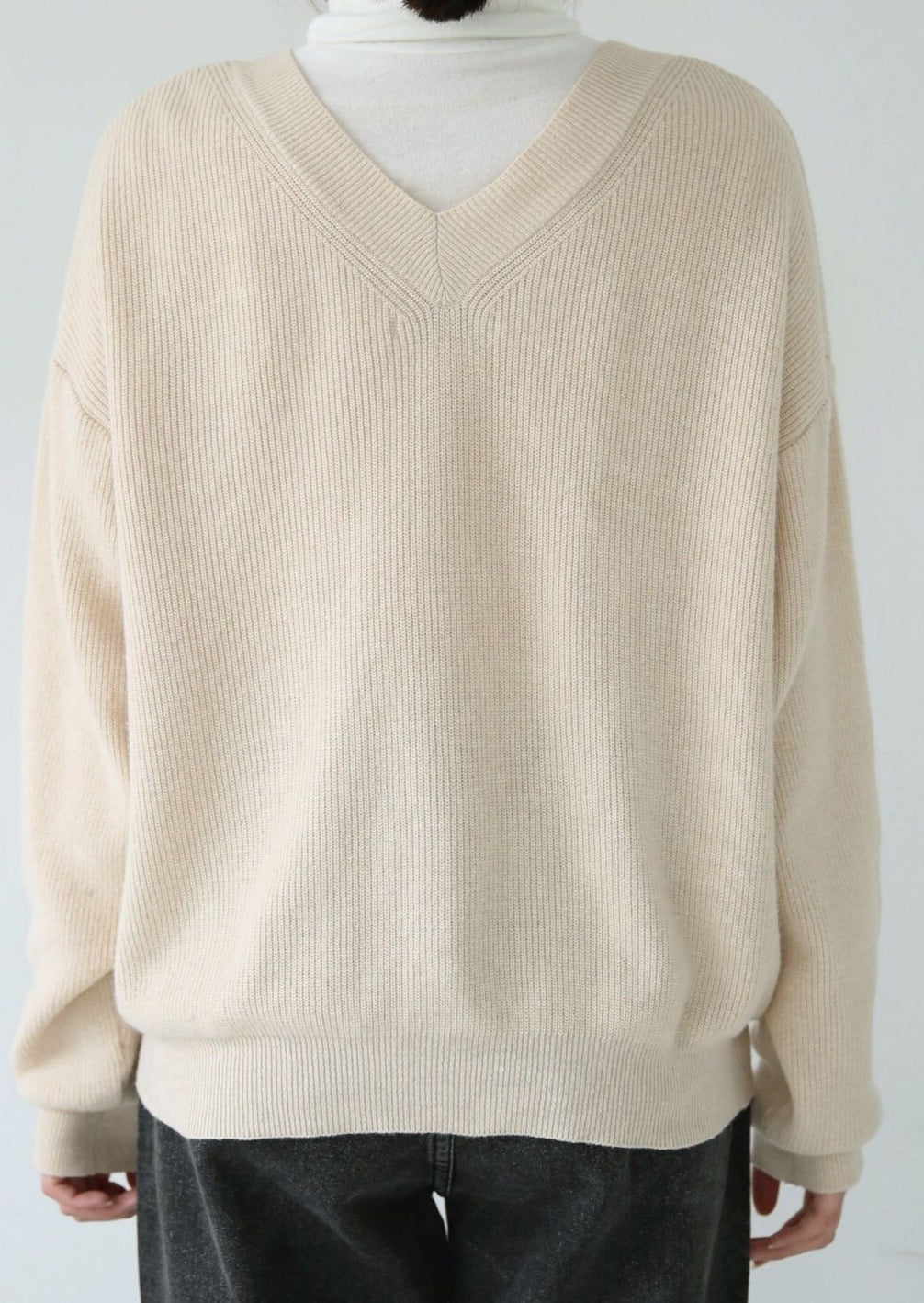 Reversible Wool/Cashmere Cardigan