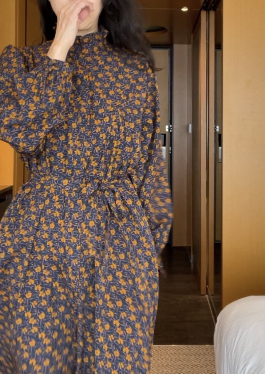 Wallpaper Floral Shirt Dress