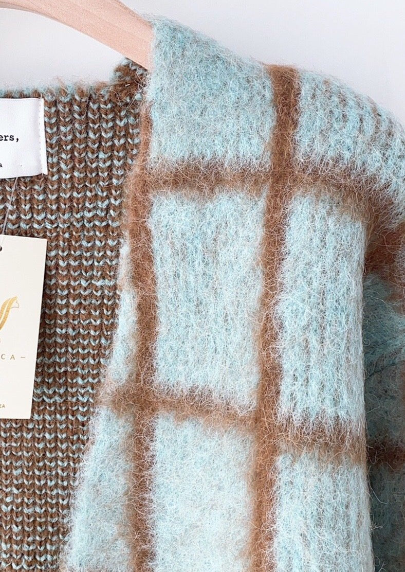 Brushed Alpaca Knit Jacket