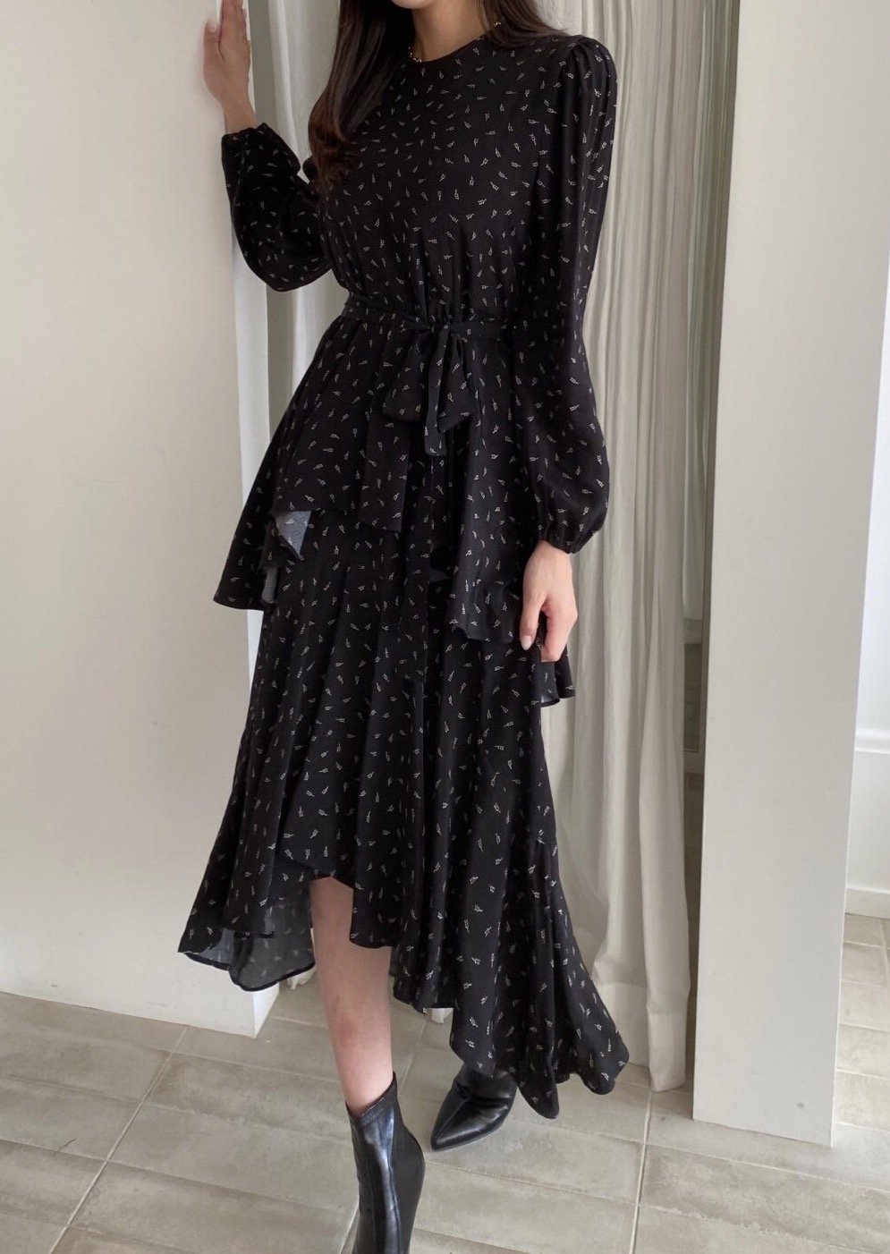 Tiered Ruffle Midi Dress - Best seller reorder