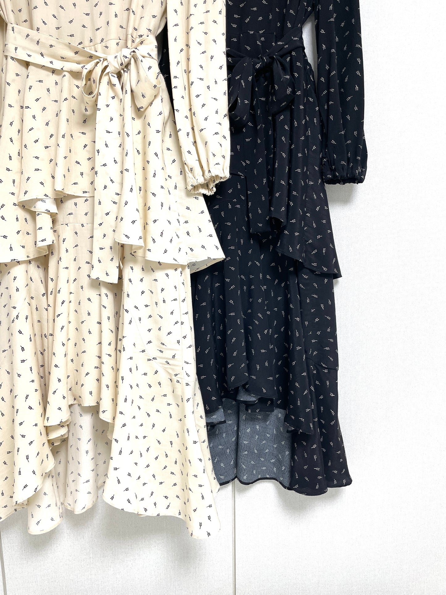 Tiered Ruffle Midi Dress