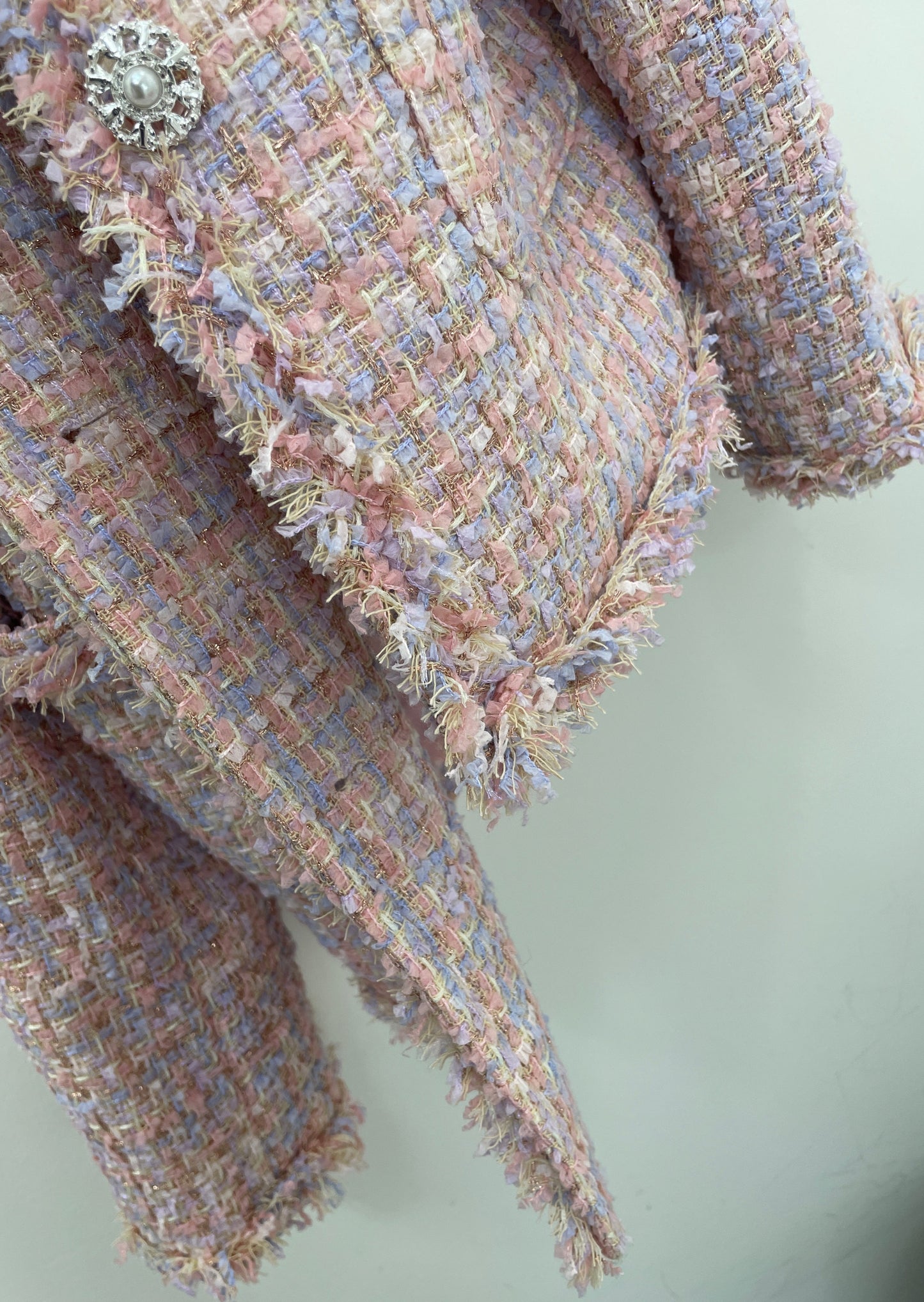 Cherry Blossom Tweed Jacket