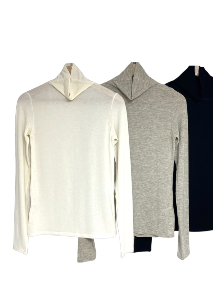 Tencel / Wool Turtleneck