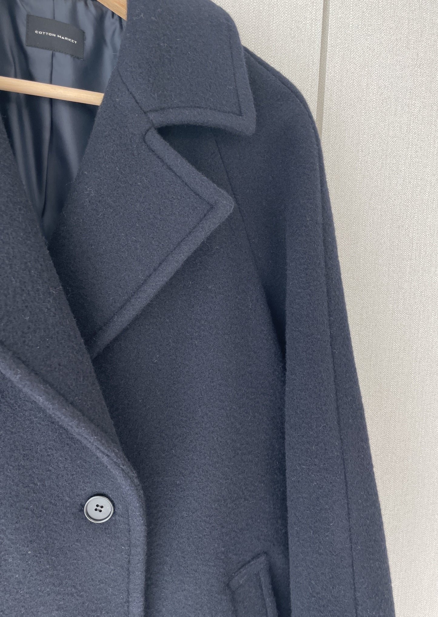 Plush Felted Wool Coat - Last one!