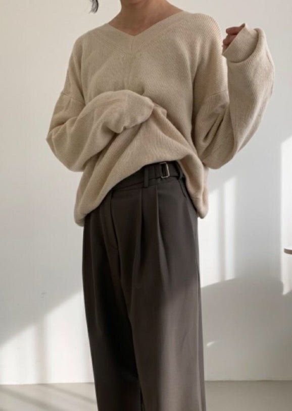 Reversible Wool/Cashmere Cardigan