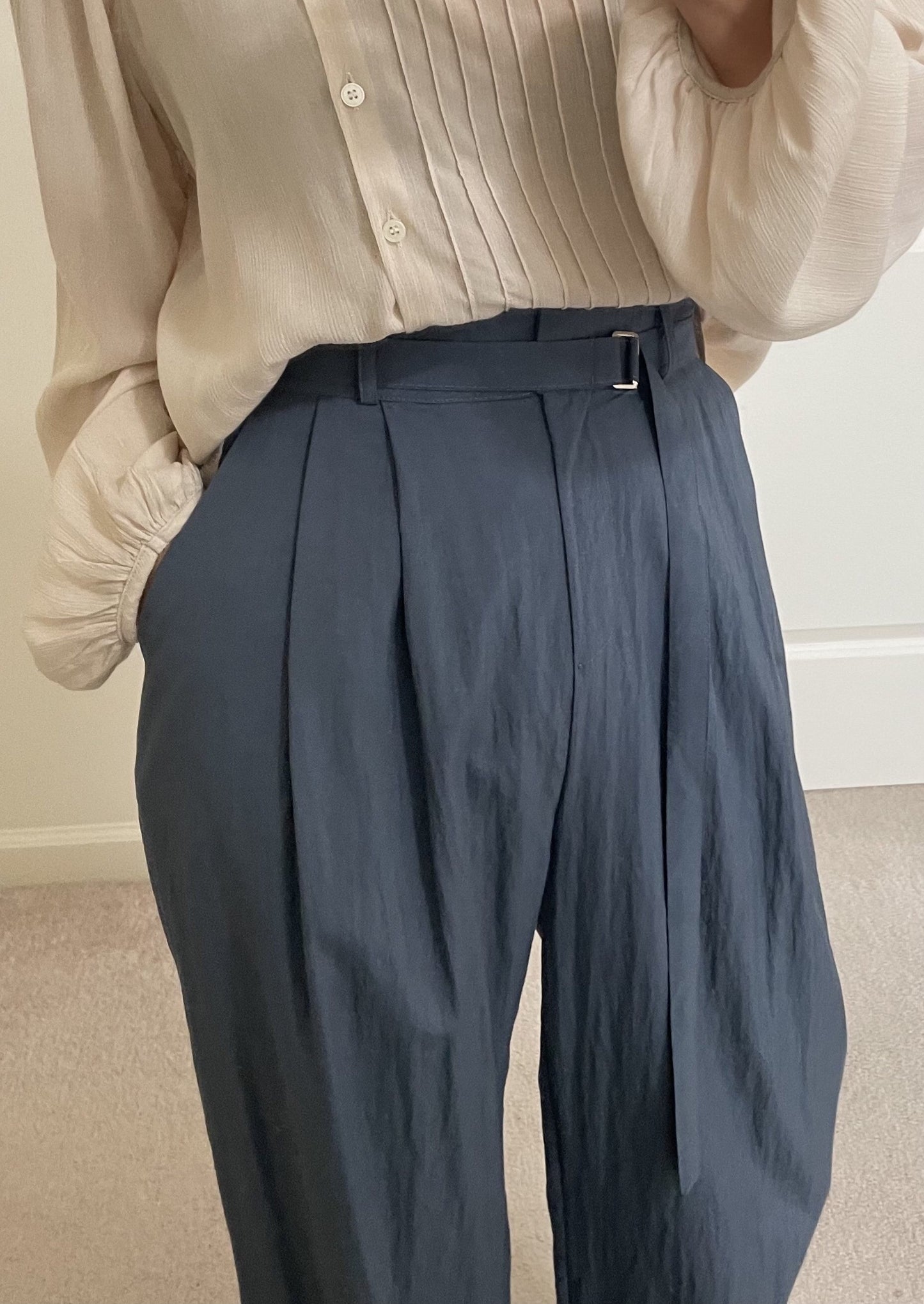 Reef Wide Leg Belted Pants
