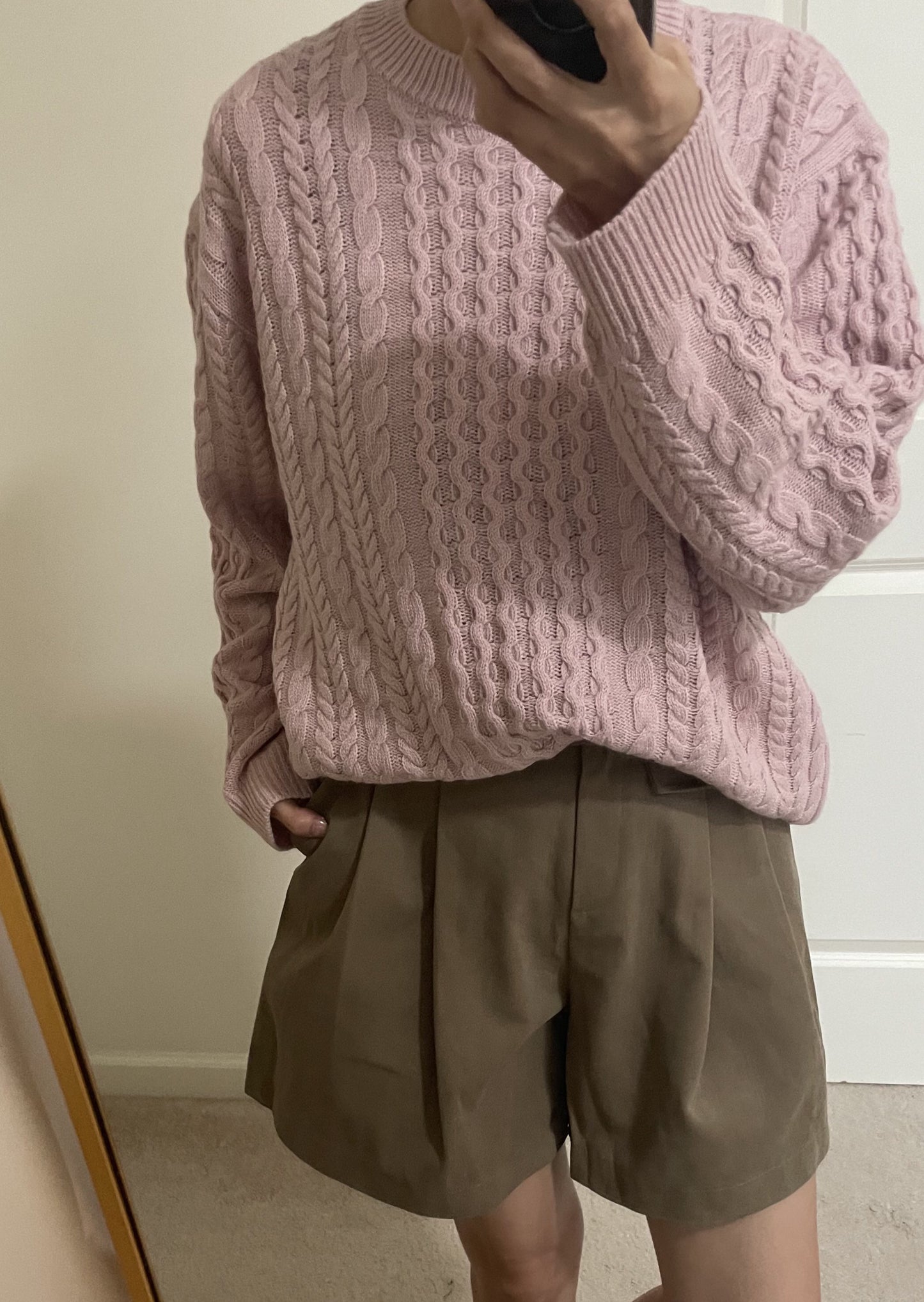 Wool Cable Jumper -Special Price Item!!