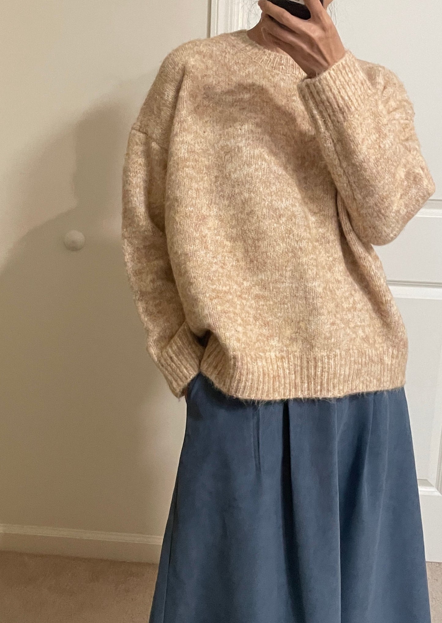 Marled Crewneck Sweater