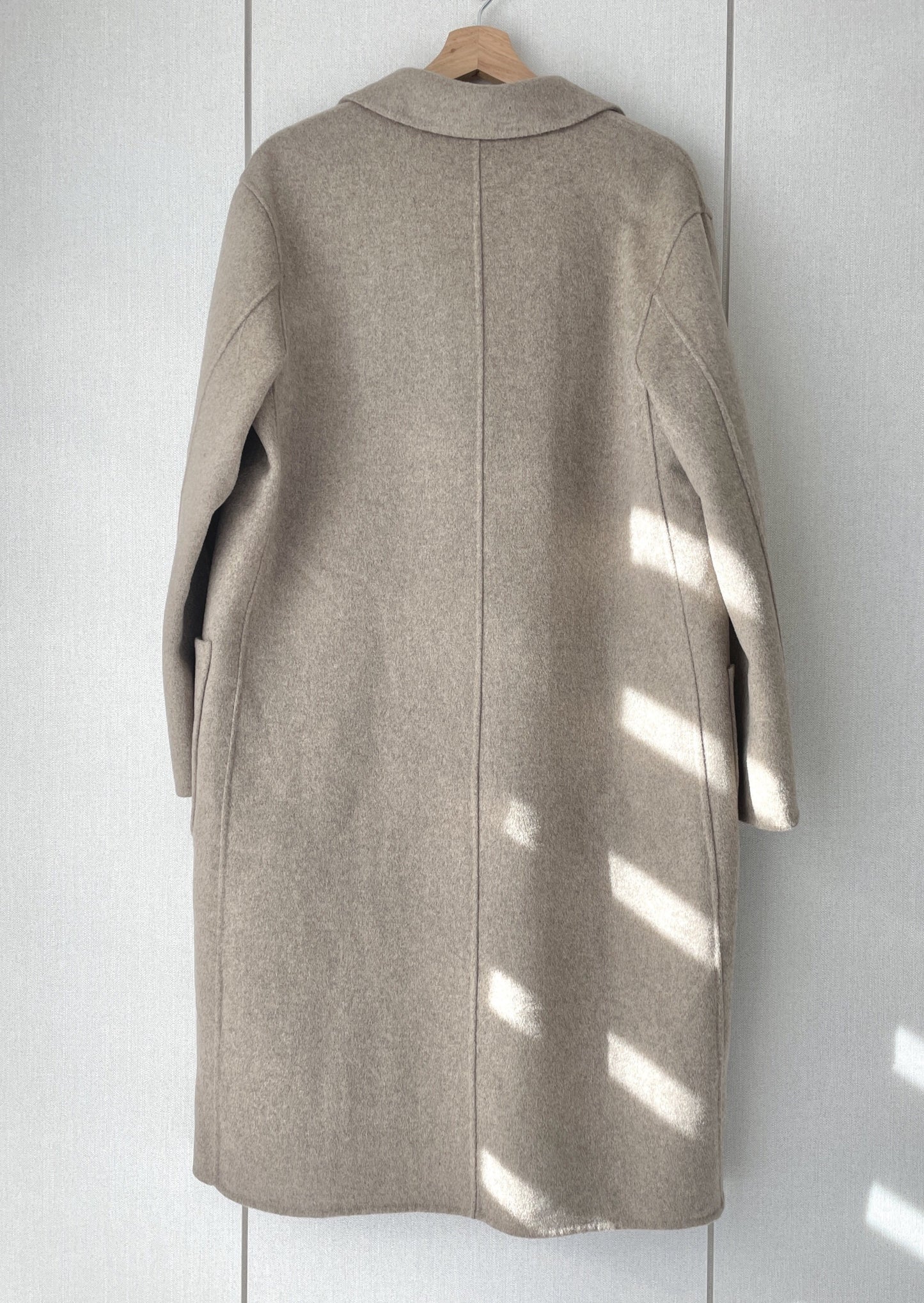 Patch Pocket Handmade Coat