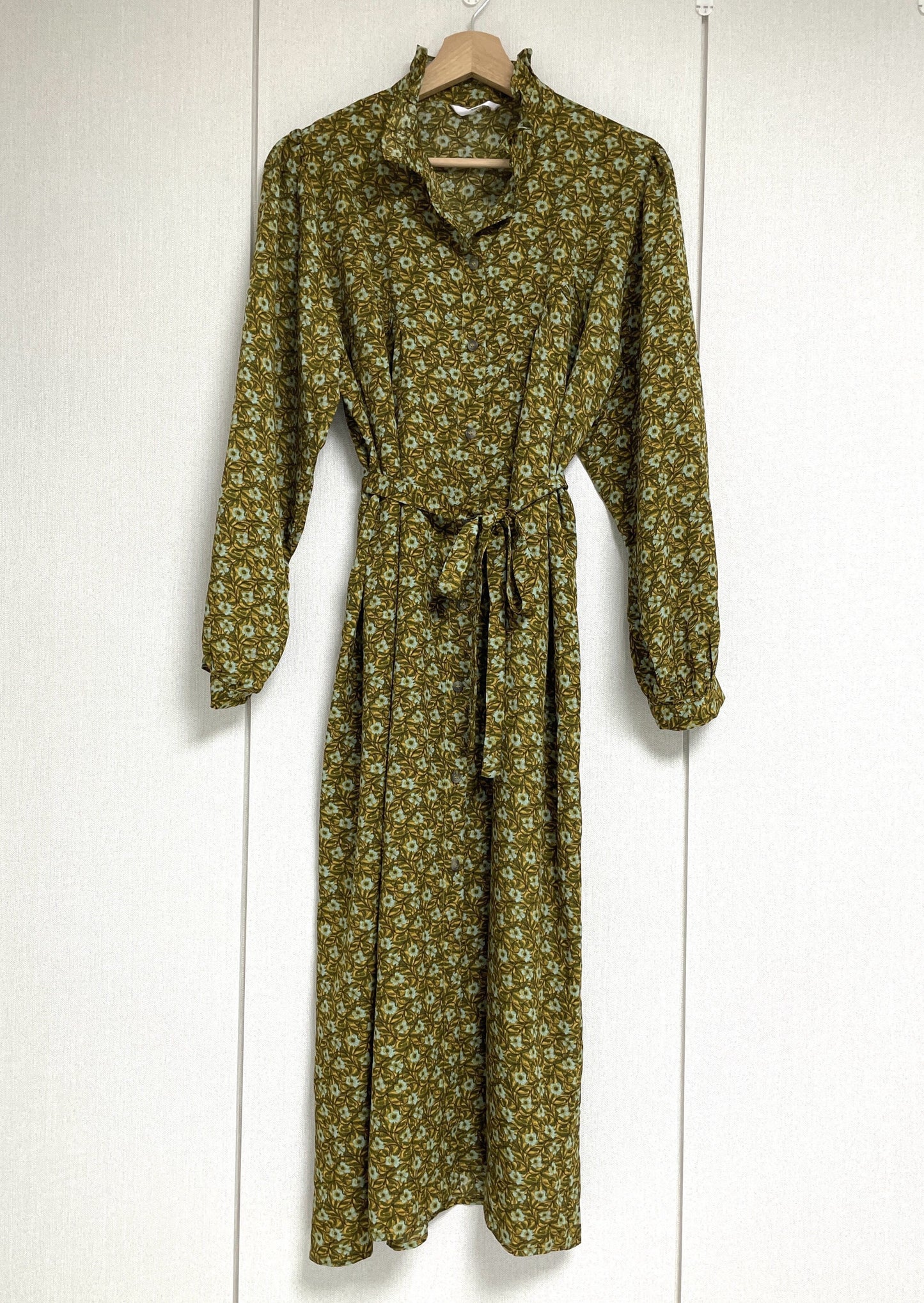 Wallpaper Floral Shirt Dress