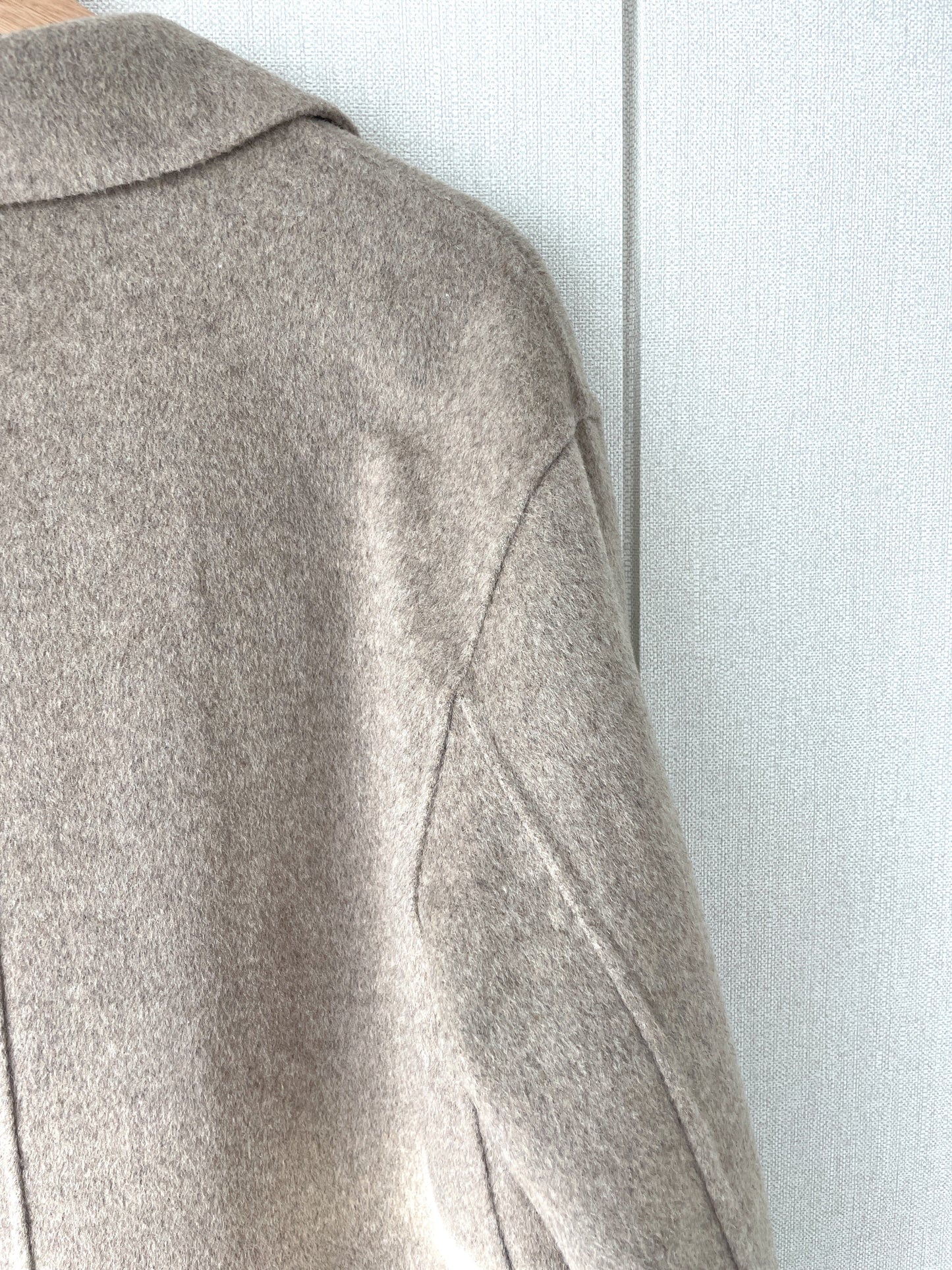 Patch Pocket Handmade Coat