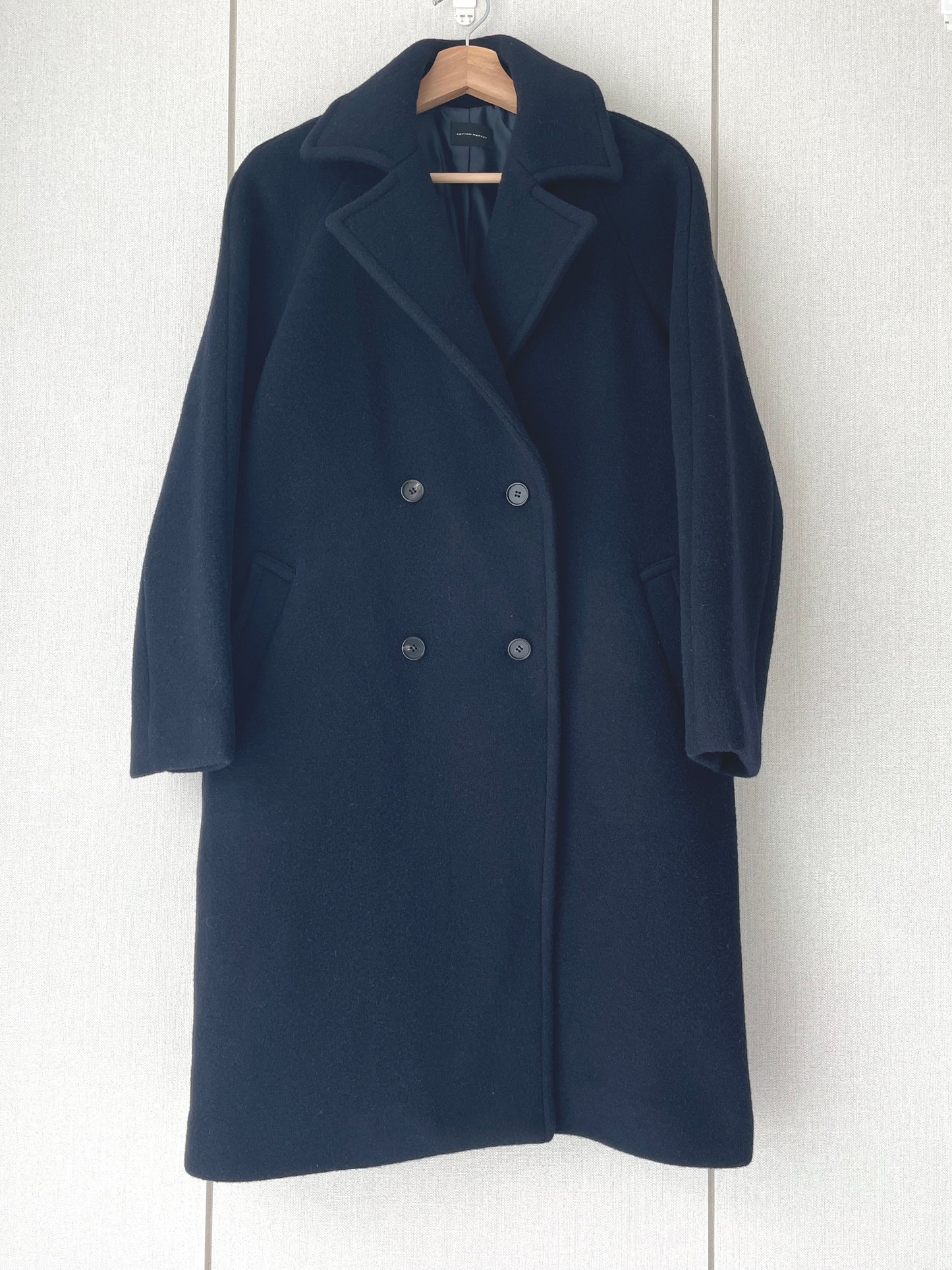 Plush Felted Wool Coat - Last one!