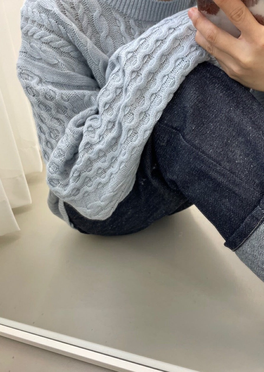 Wool Cable Jumper -Special Price Item!!