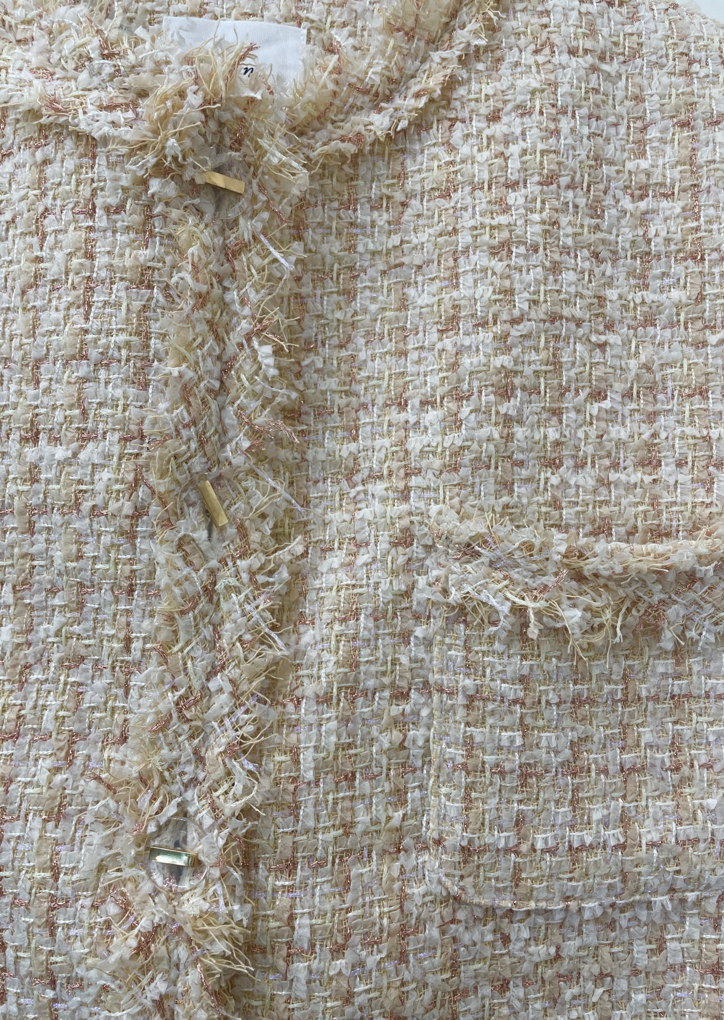 Pear Blossom Tweed Vest