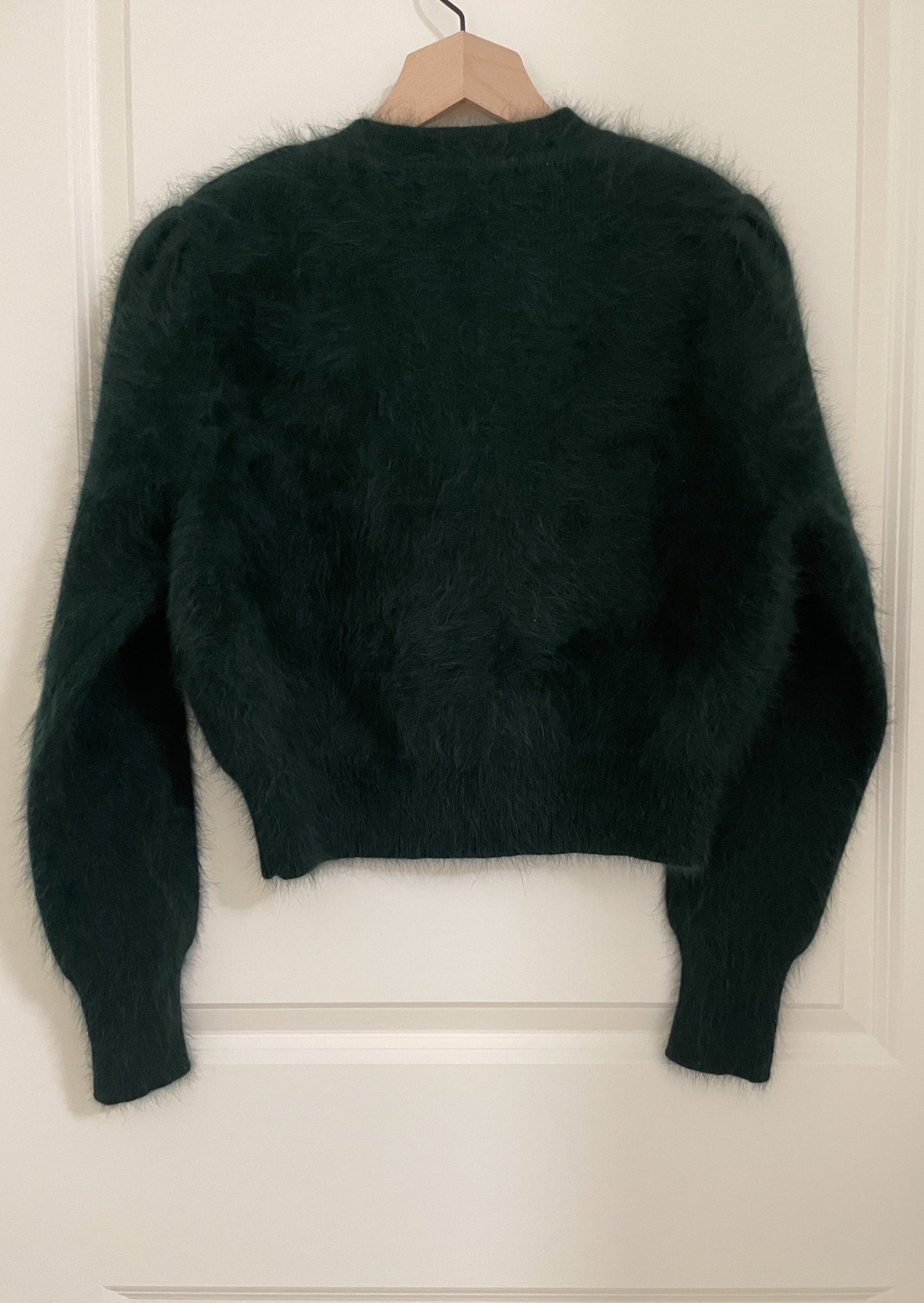 Wool / Angora Crop Cardigan