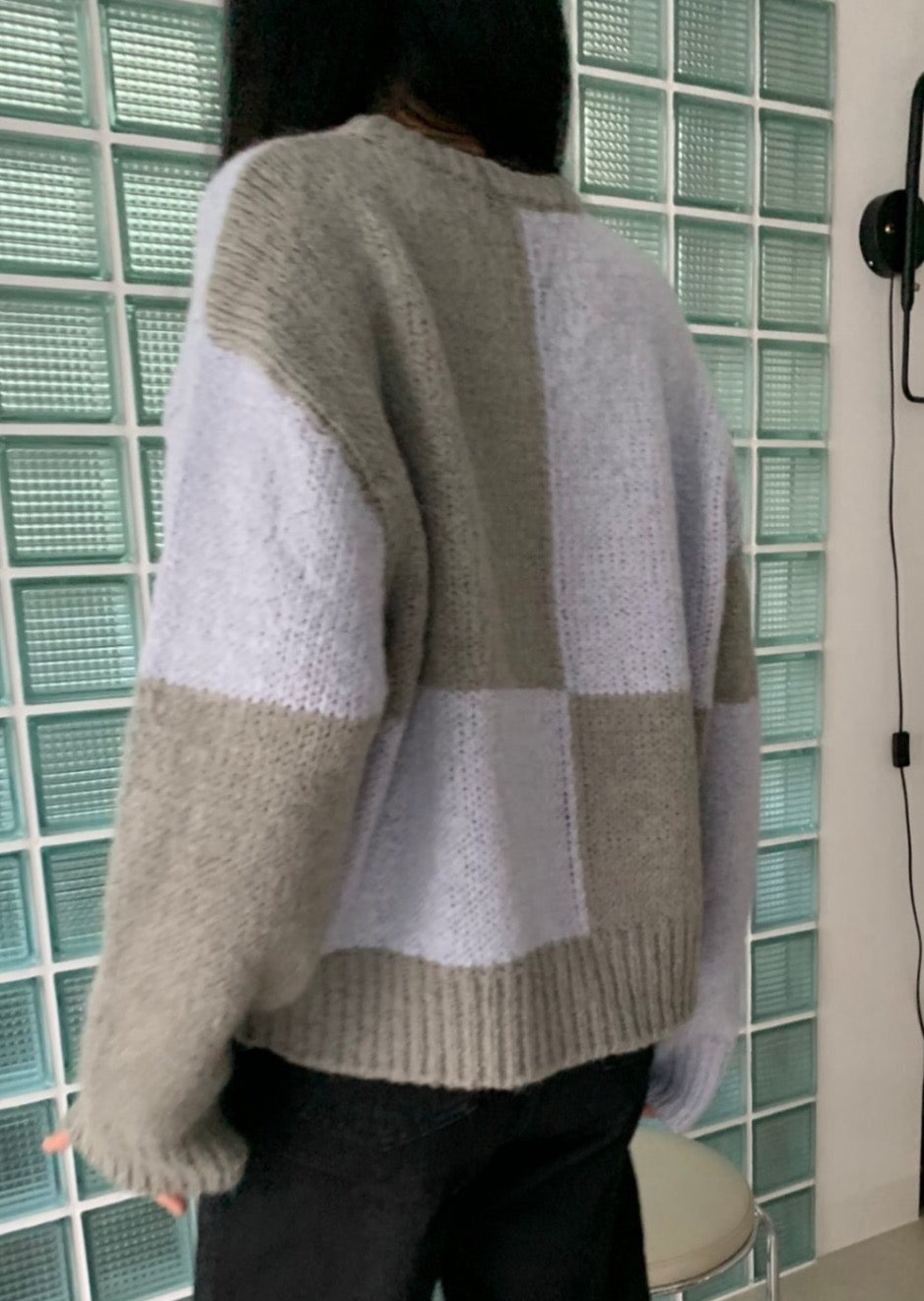 Two Tone Wool/Alpaca Jumper - Best Seller Reorder