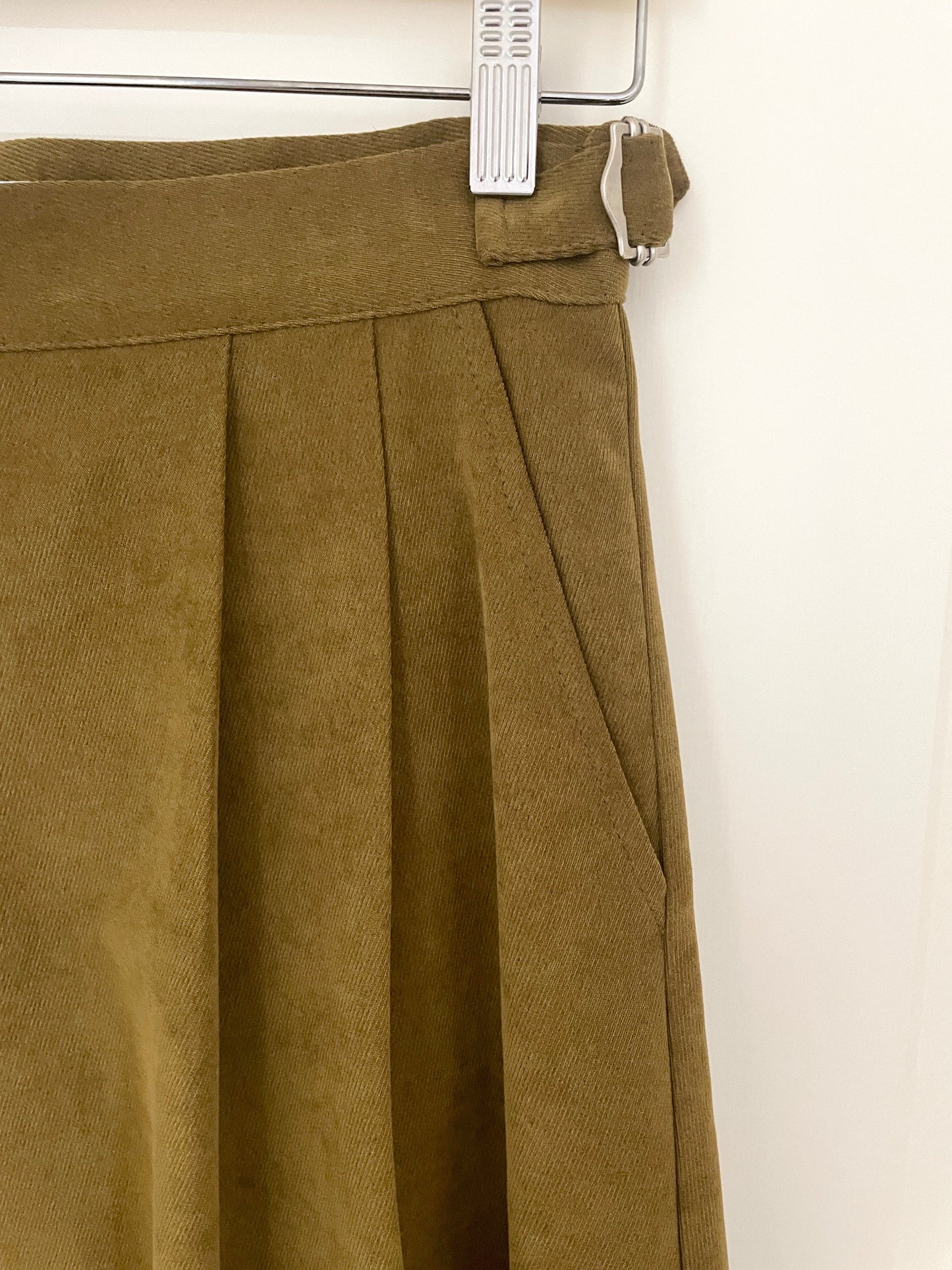 Brushed Twill Skirt