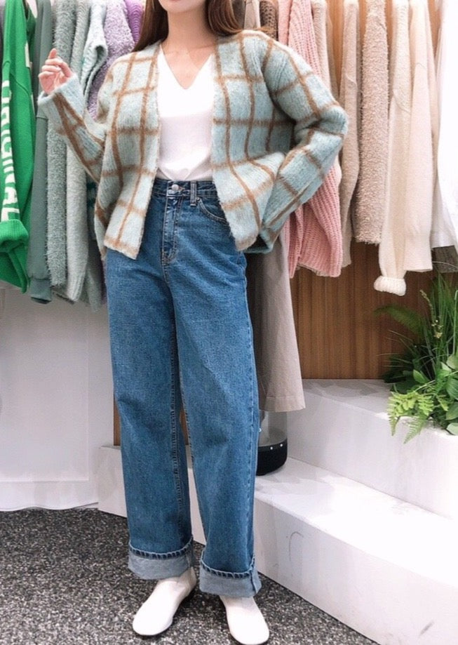 Brushed Alpaca Knit Jacket