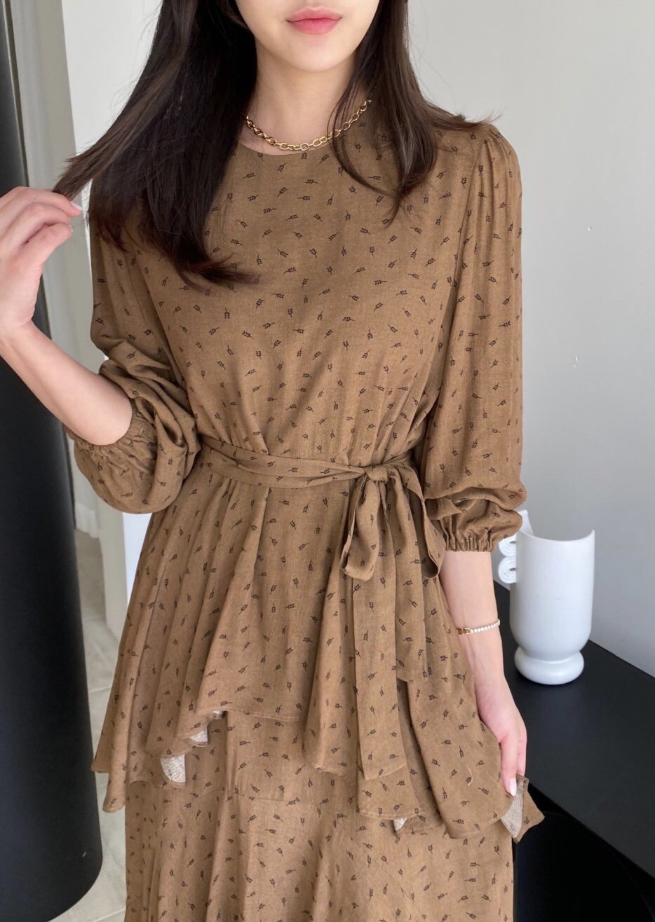 Tiered Ruffle Midi Dress - Best seller reorder